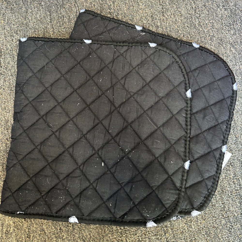 Black Classic Equine Pillow Wraps